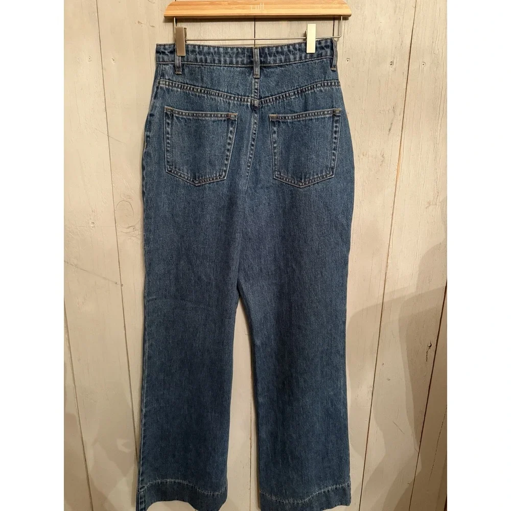 Showpo‎ Vancouver Leg Jeans High Waisted Straight Women's 6 NWT 109$